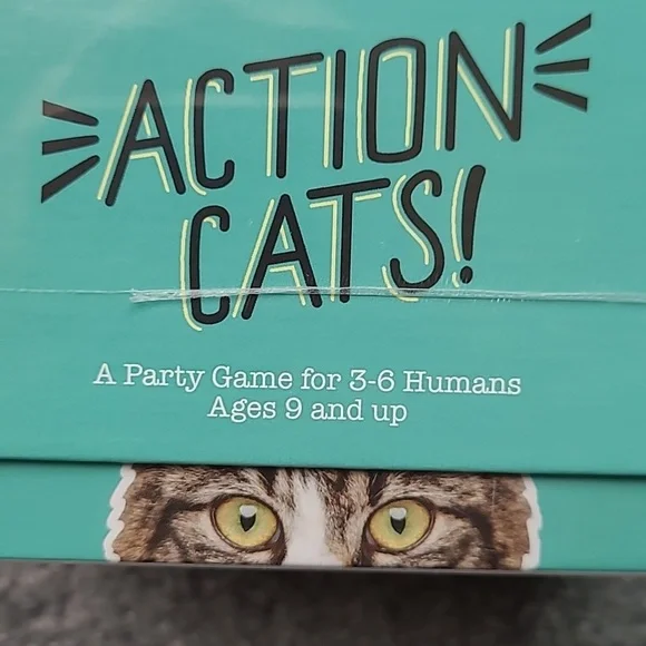 NWOT ACTION CATS PARTY GAME FOR HUMANS - Picture 5 of 5